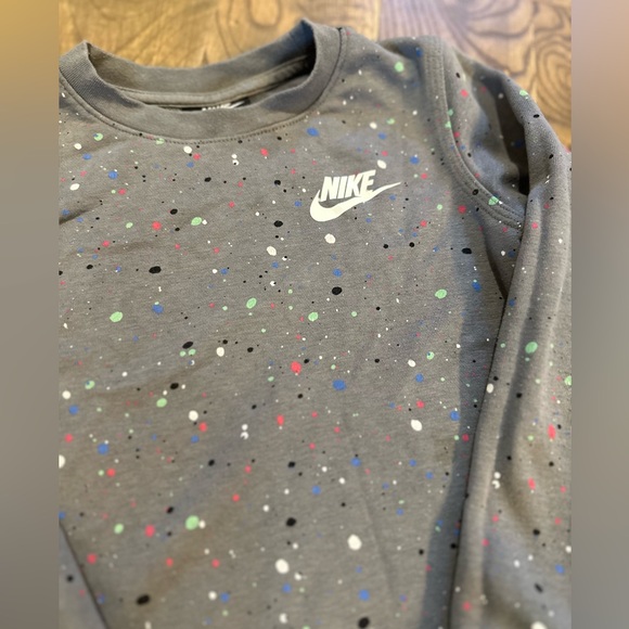 Nike paint spotted print sweatshirt - Picture 5 of 7